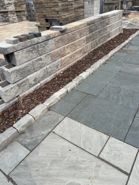 Stone Edging Installation Franklin
