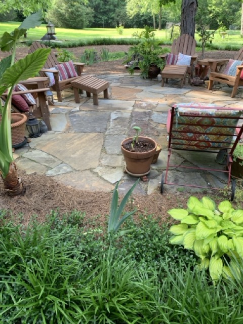 Large Format Paver Patio