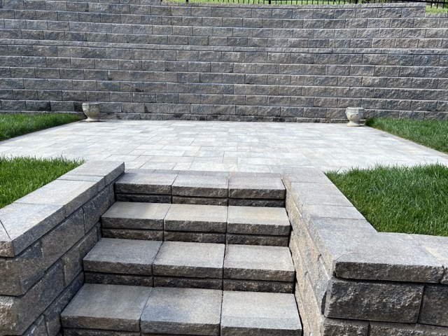 Large Format Paver Patio Franklin