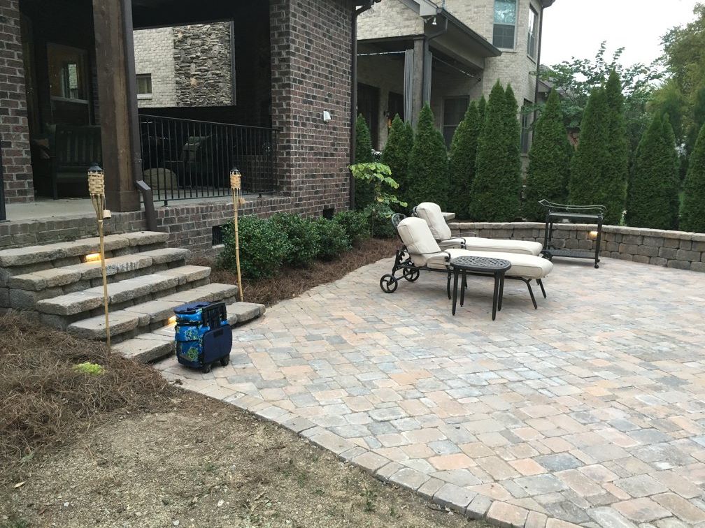 Outdoor Step Construction